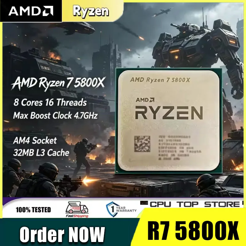 Amd Cpu Ryzen 7 - ซีพียู AMD Ryzen 7 5800X แบบ