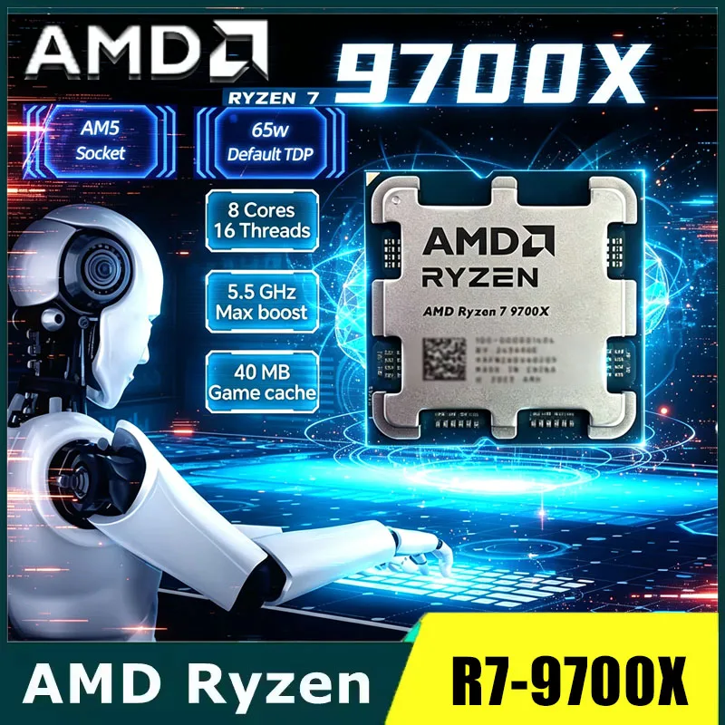 Amd Cpu Ryzen 7 - ซีพียู AMD Ryzen 7 9700X ความเร็ว