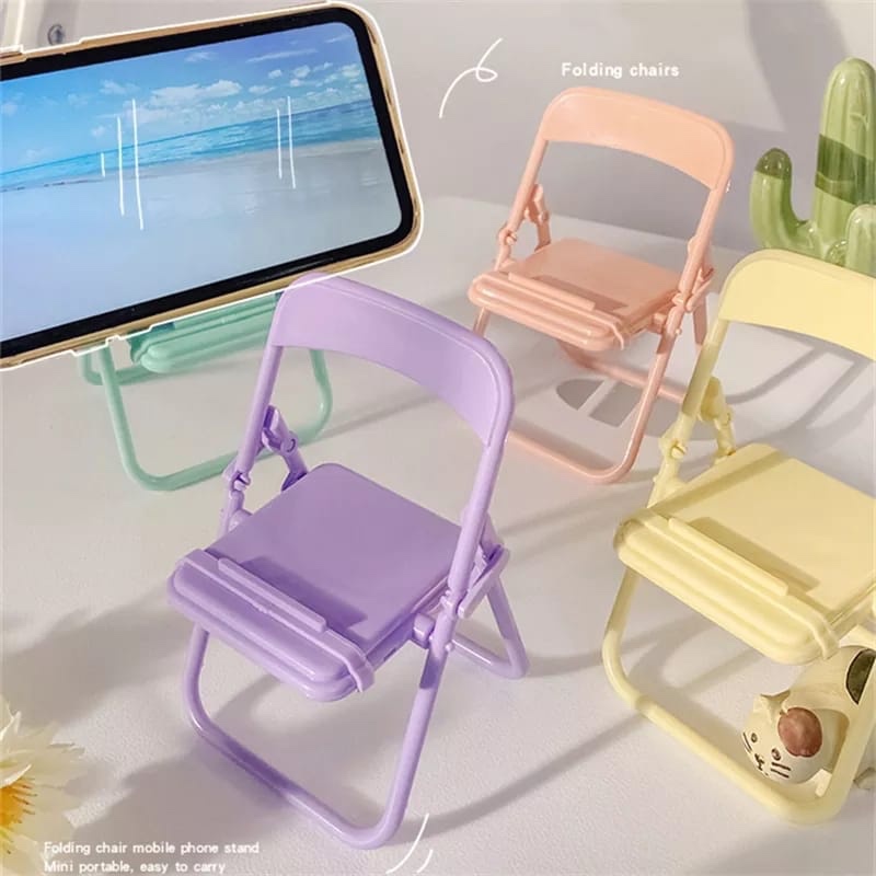 Desk Setup Cute - ที่วางโทรศัพท์รูปทรงเก๋ไก๋ ที่วางโทรศัพท์แบบตั้งโต๊ะอเนกประสงค์ สำหรับตกแต่งโต๊ะทำงาน อุปกรณ์เสริมสำนักงานและบ้าน
