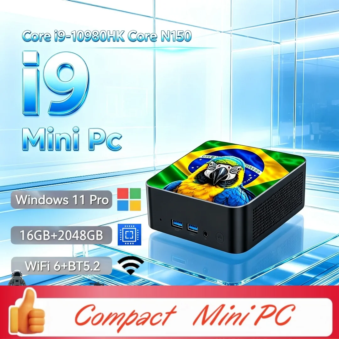 Desk Setup In Office - มินิพีซี ทนทาน ดีไซน์โดดเด่น I9‑10980HK Core N150