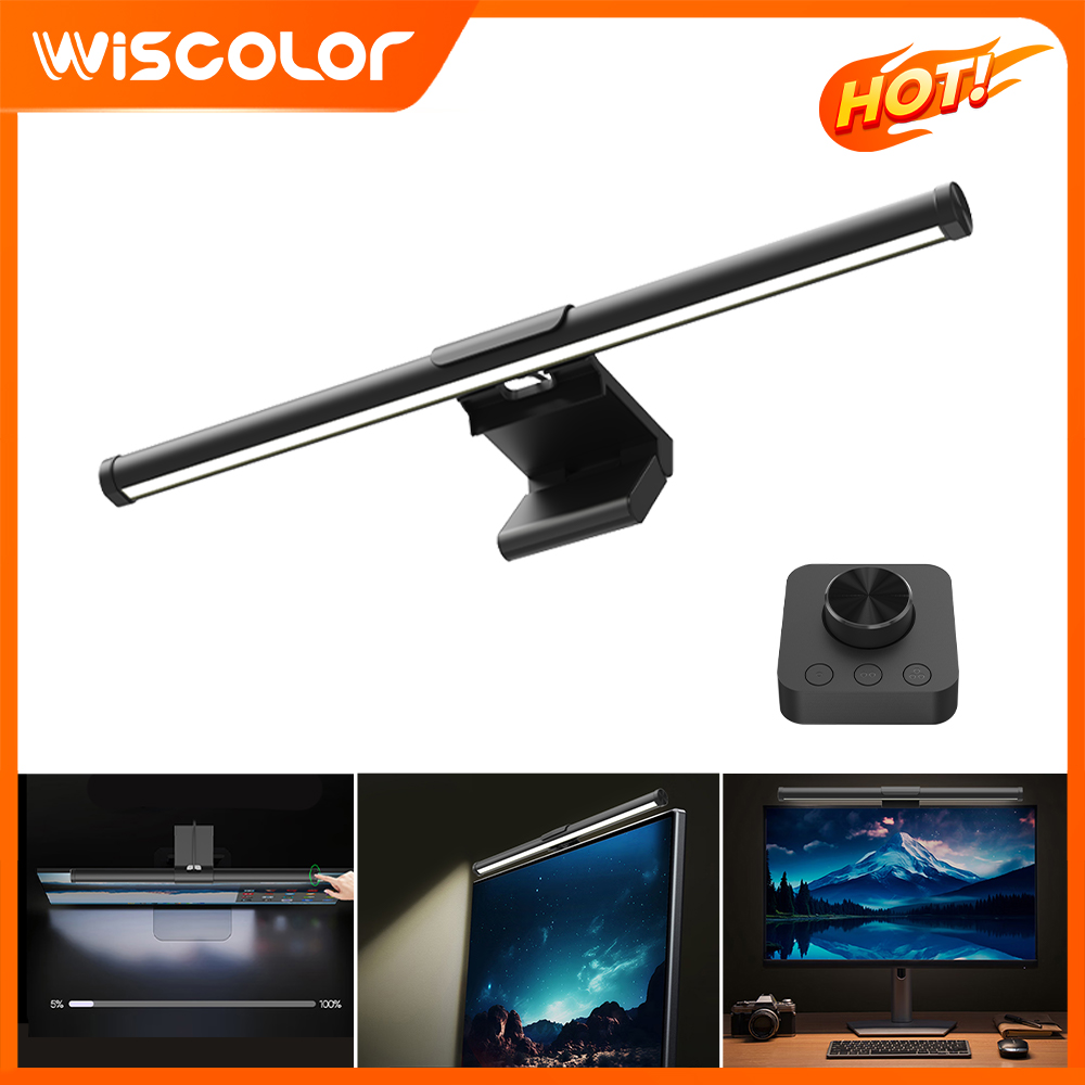 Desk Setup In Office - ไฟตกแต่งจอคอมพิวเตอร์แบบ LED RGB สำหรับเกมมิ่ง ควบคุมผ่านแอพ ติดตั้งง่าย