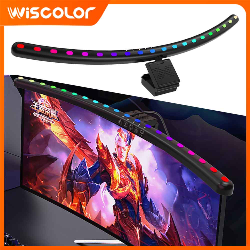 ไฟ RGB แบบแท่งสำหรับจอภาพ สมาร - Desk Setup In Office บทวิจารณ์และราคา
