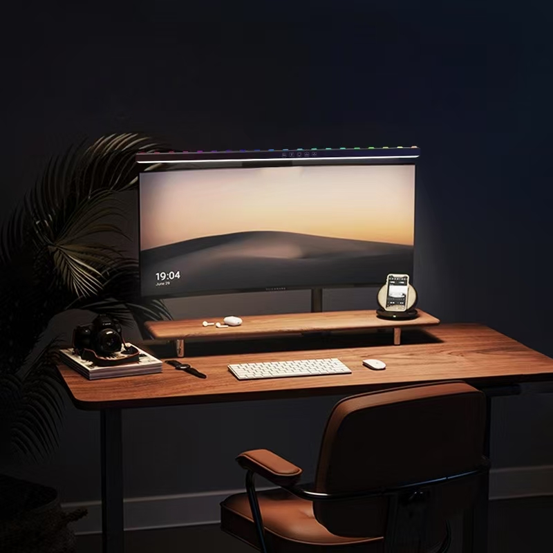 โคมไฟตั้งโต๊ะแบบแขวนจอภาพ LED  - Desk Setup Gaming And Work บทวิจารณ์และราคา