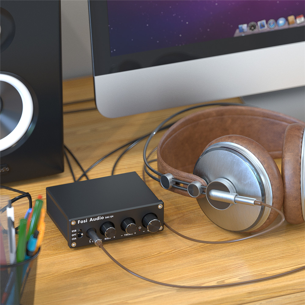 Fosi Audio Q4มินิสเตอริโอ USB  - Desk Setup Speakers บทวิจารณ์และราคา