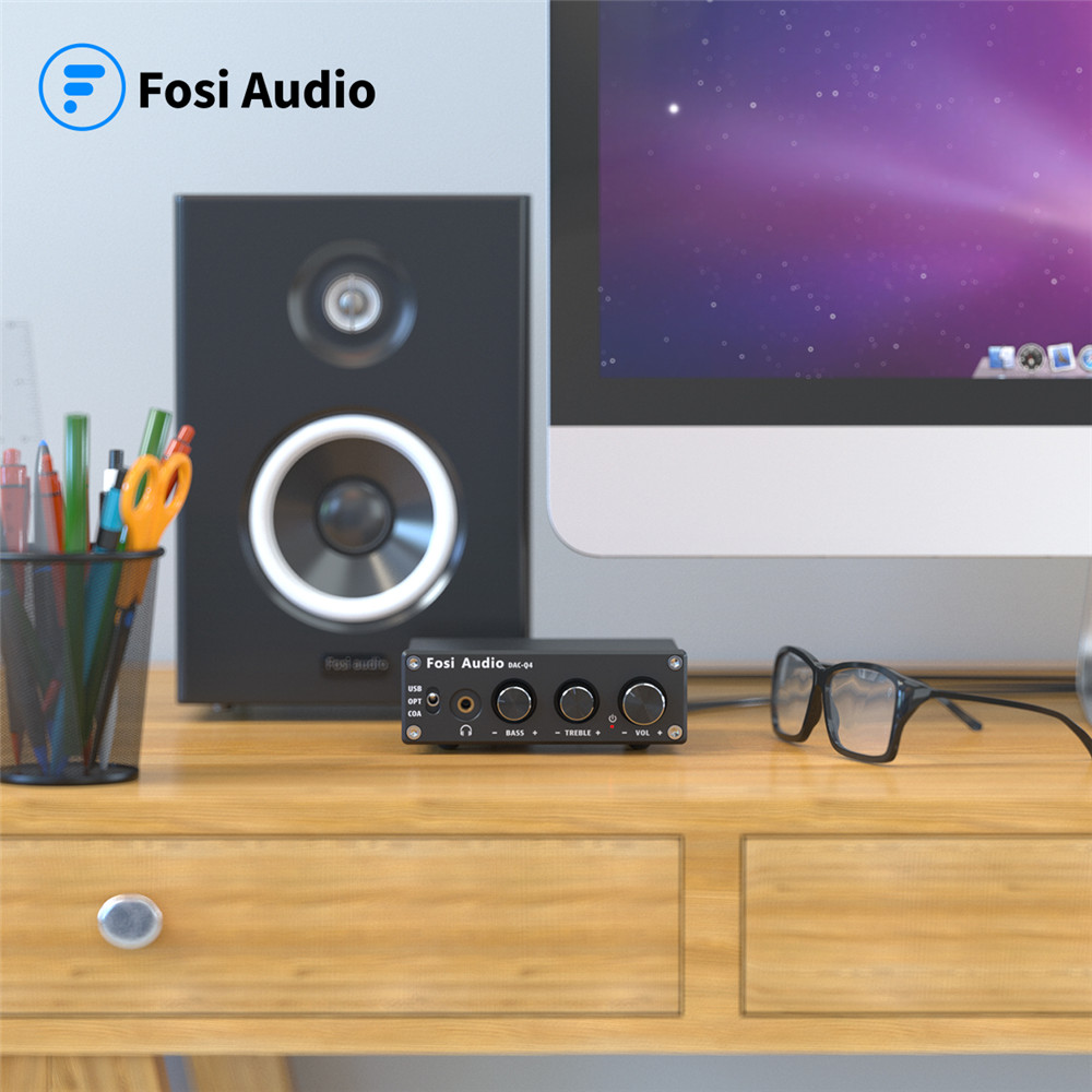 Fosi Audio Q4มินิสเตอริโอ USB  - Desk Setup Speakers บทวิจารณ์และราคา