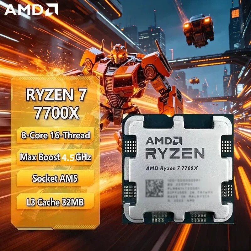 ซีพียู AMD Ryzen 7 7700X, R7 7 - Amd Cpu Ryzen 7 บทวิจารณ์และราคา