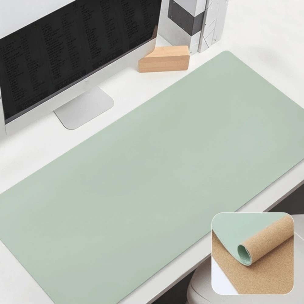 แผ่นรองเขียนหนังกันน้ำสำหรับโต - Desk Pad Leather Large บทวิจารณ์และราคา