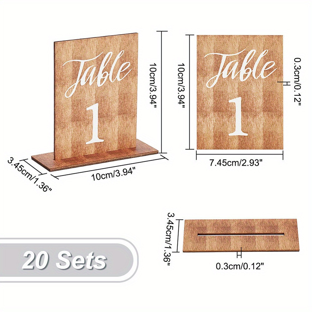 การ์ดหมายเลขโต๊ะไม้พิมพ์ลายแบบ - Desk Setup Design บทวิจารณ์และราคา