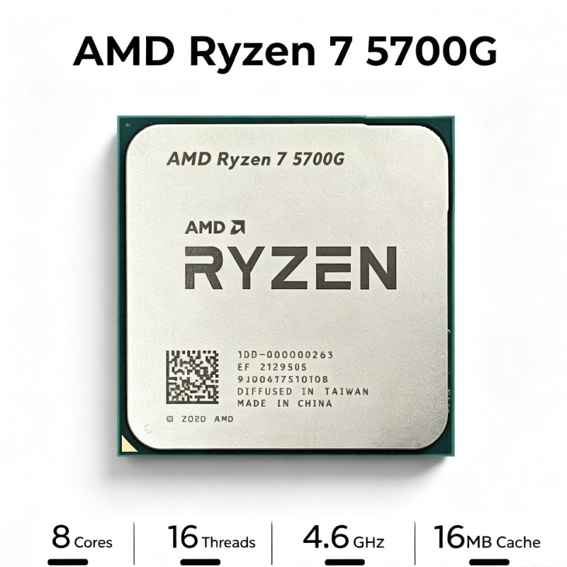 AMD R7 5700G Ryzen 7 5700G ซ็อ - Amd Cpu Ryzen 7 บทวิจารณ์และราคา