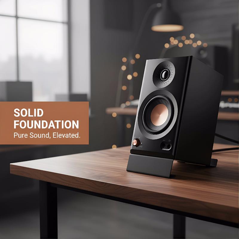 ขาตั้งลำโพงตั้งโต๊ะ Heavy Duty - Desk Setup Speakers บทวิจารณ์และราคา
