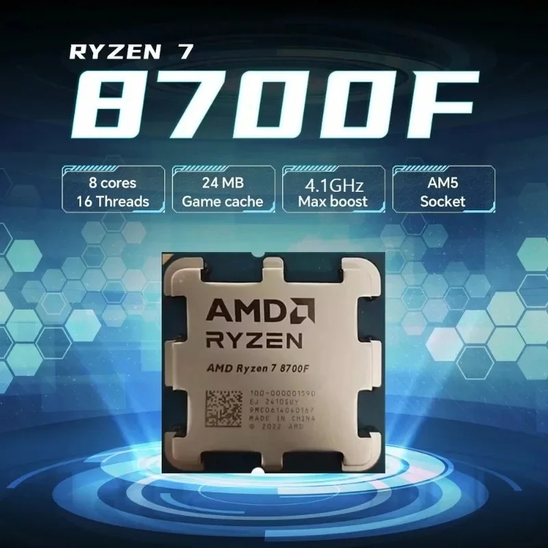 AMD Ryzen 7 8700F ขายดี 4NM AM - Amd Cpu Ryzen 7 บทวิจารณ์และราคา