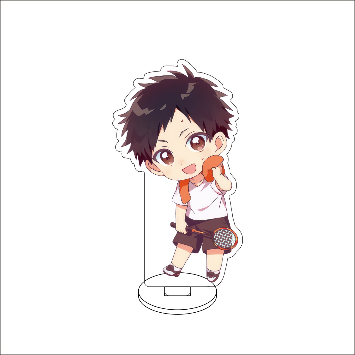 10CM อะนิเมะกล่องสีฟ้าขาตั้งรู - Desk Setup Cute บทวิจารณ์และราคา