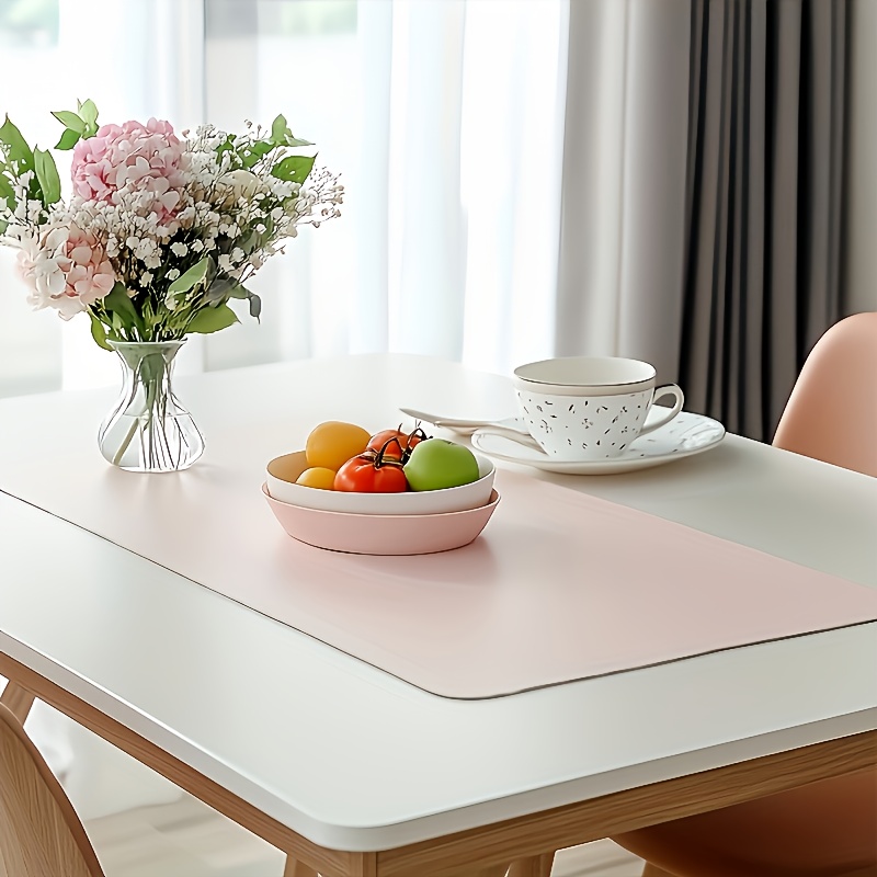 แผ่นรองเมาส์หนังเทียมขนาดใหญ่  - Desk Pad Leather Large บทวิจารณ์และราคา