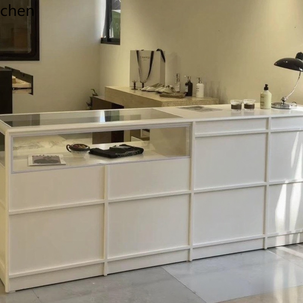 ร้านเสื้อผ้า CZ โต๊ะเคาน์เตอร์ - Desk Setup In Office บทวิจารณ์และราคา