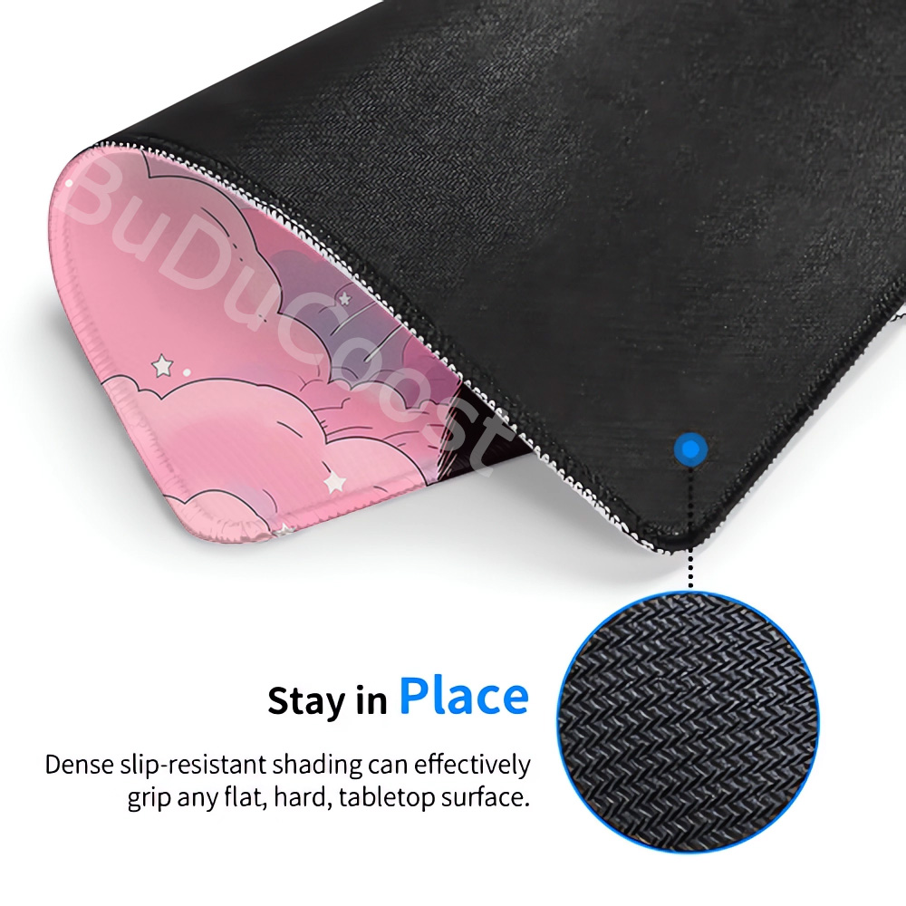พรมขนาดเล็ก18x22ซม. เมฆแมวดำจั - Desk Setup Pink บทวิจารณ์และราคา