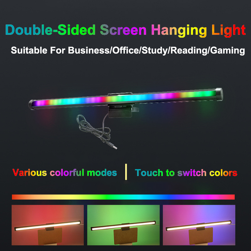 ไฟ LED สำหรับติดตั้งจอภาพสำหรั - Desk Setup Gaming And Work บทวิจารณ์และราคา