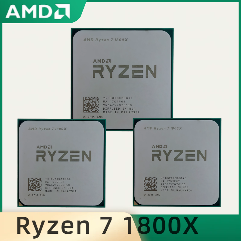 ซีพียู AMD Ryzen 7 1800X R7 18 - Amd Cpu Ryzen 7 บทวิจารณ์และราคา