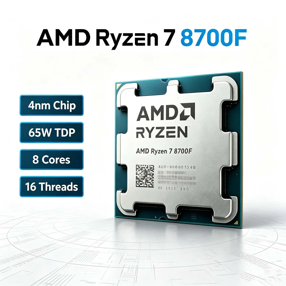 AMD Ryzen 7 8700F R7 8700F CPU - Amd Cpu Ryzen 7 บทวิจารณ์และราคา