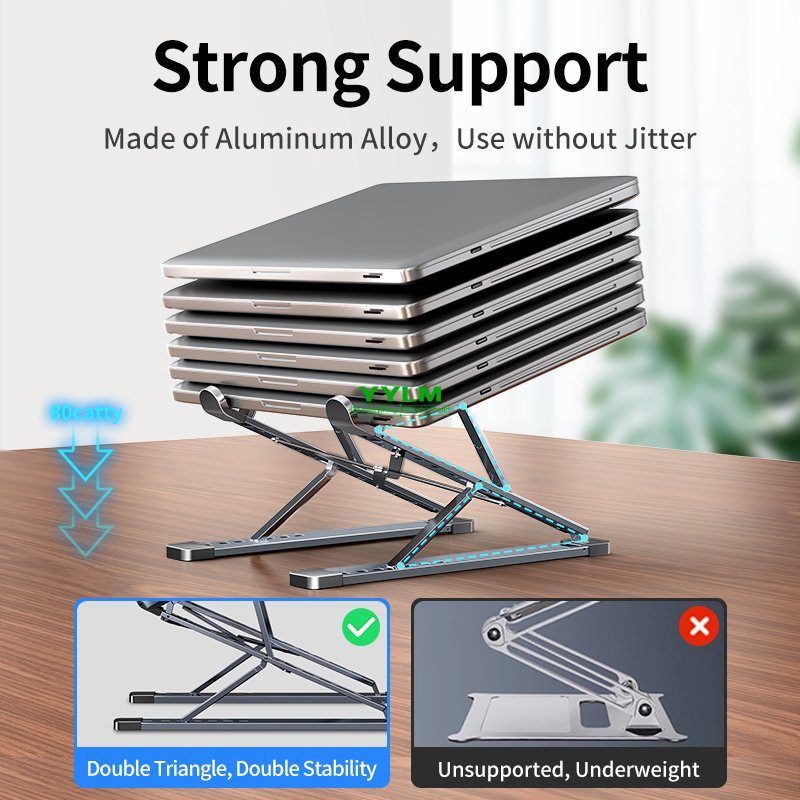 YYLM ใหม่ N8 ขาตั้งแล็ปท็อปแบบ - Desk Setup Pink บทวิจารณ์และราคา