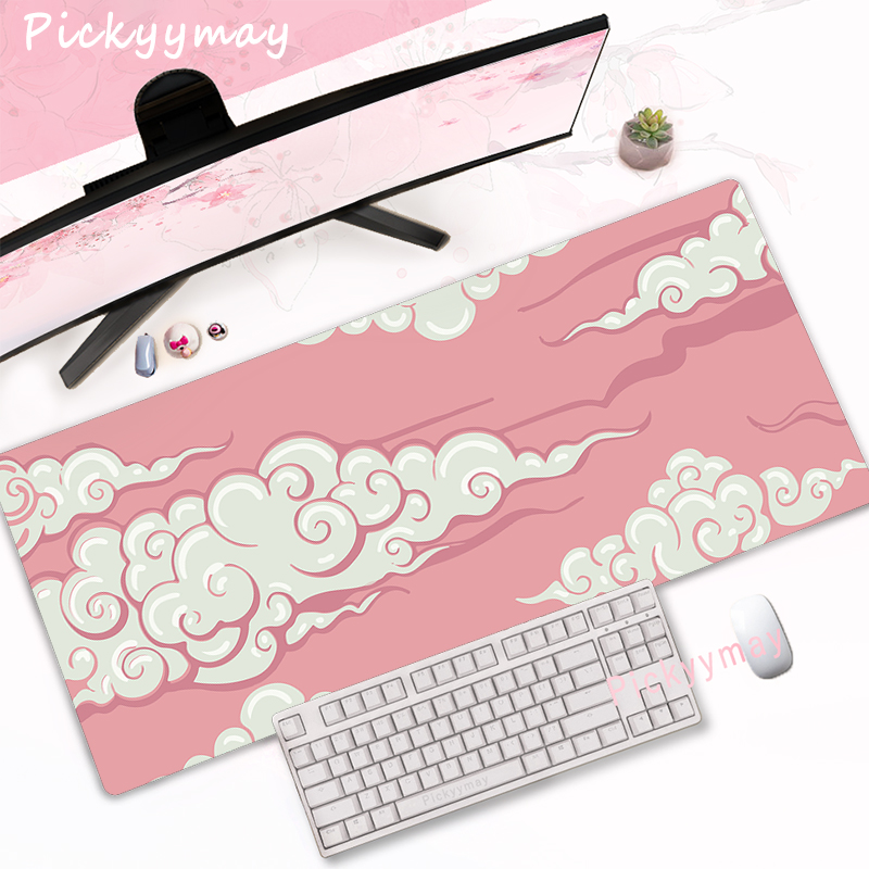 CIFBUY แผ่นรองเมาส์สำหรับเล่นเ - Desk Setup Pink บทวิจารณ์และราคา