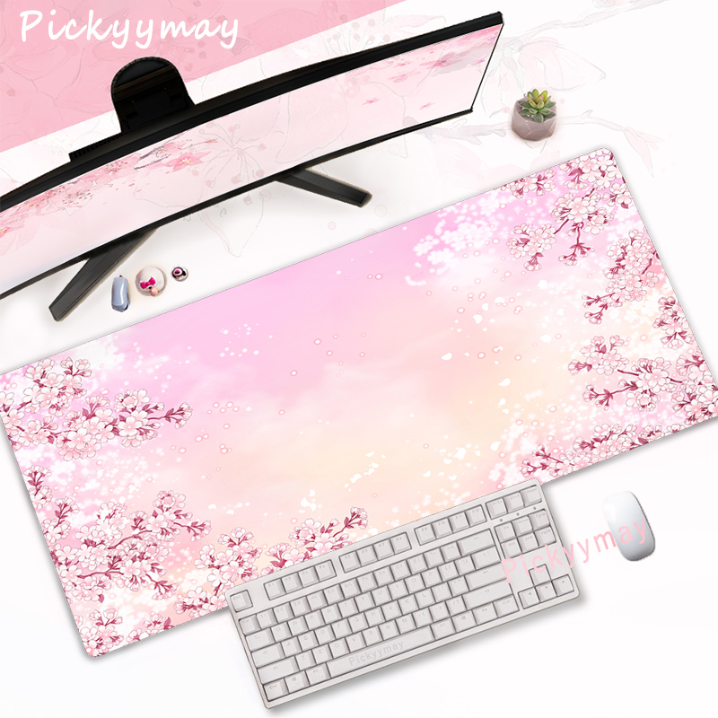 CIFBUY แผ่นรองเมาส์สำหรับเล่นเ - Desk Setup Pink บทวิจารณ์และราคา