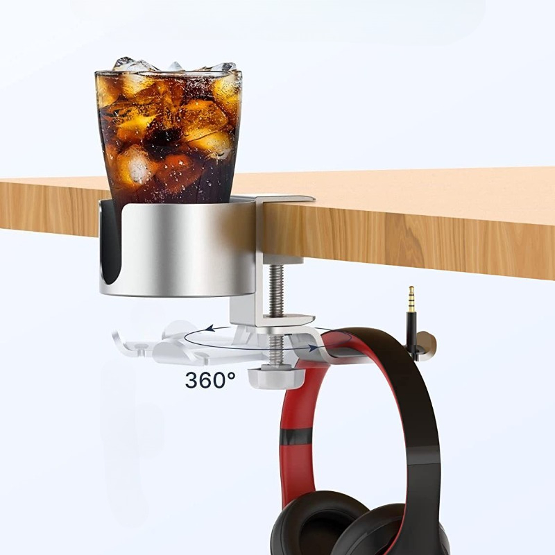 360 °   ที่วางหูฟังแบบหมุนได้พ - Desk Setup In Office บทวิจารณ์และราคา