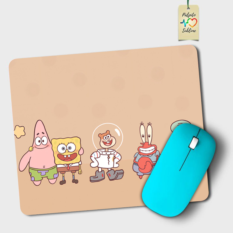 แผ่นรองเมาส์ลายสปอนจ์บ็อบ สแคว - Desk Setup Cute บทวิจารณ์และราคา