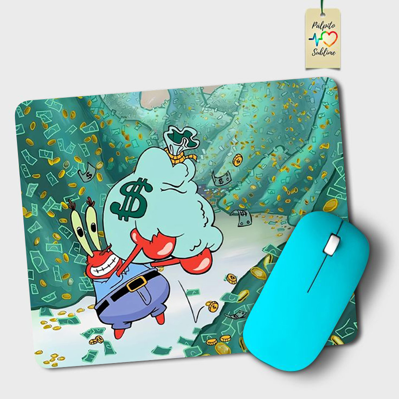 แผ่นรองเมาส์ลายสปอนจ์บ็อบ สแคว - Desk Setup Cute บทวิจารณ์และราคา