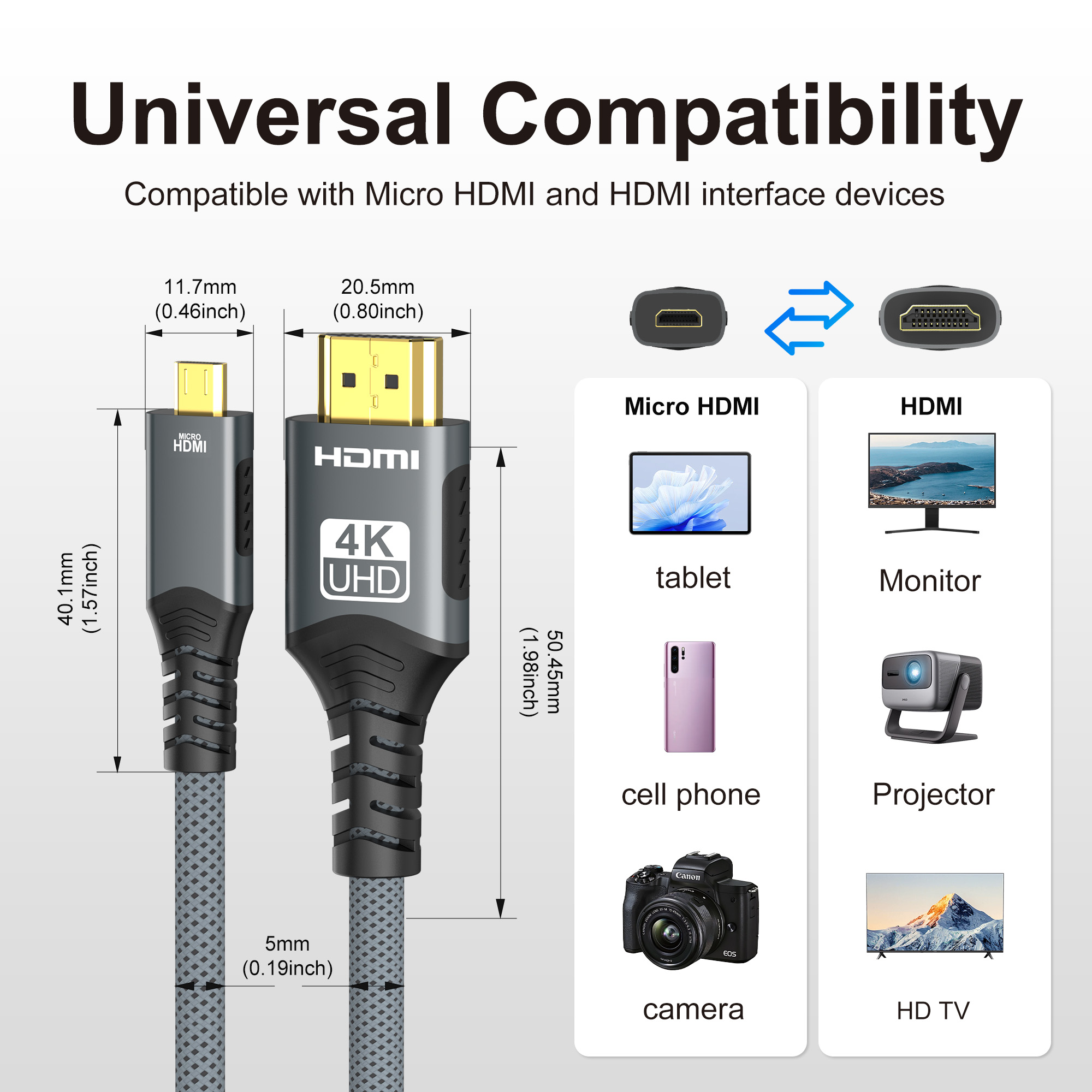 4K ไมโคร HDMI-เข้ากันได้กับ HD - Desk Setup Speakers บทวิจารณ์และราคา