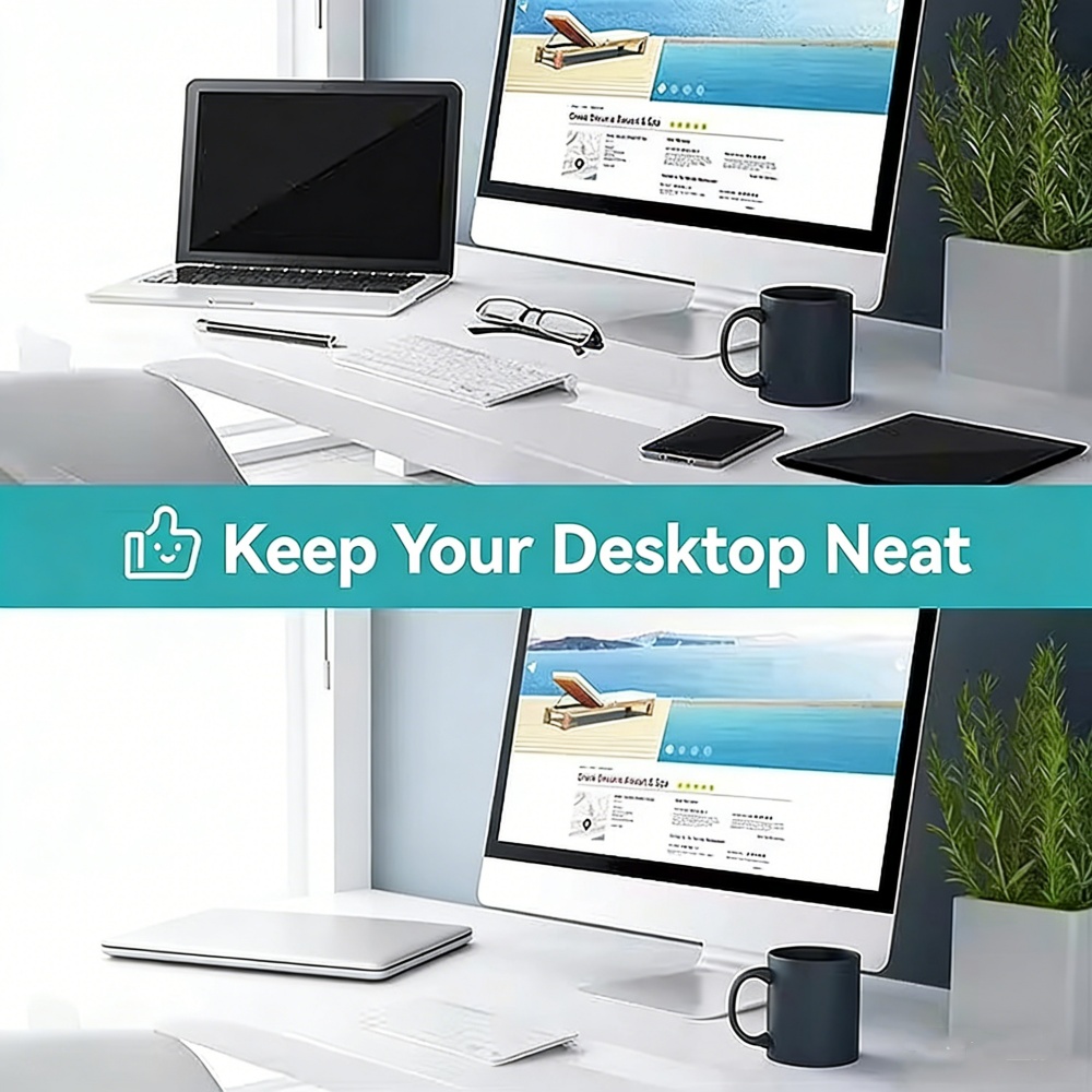 ขาตั้งแล็ปท็อปแนวตั้งแบบปรับได - Desk Setup Pink บทวิจารณ์และราคา