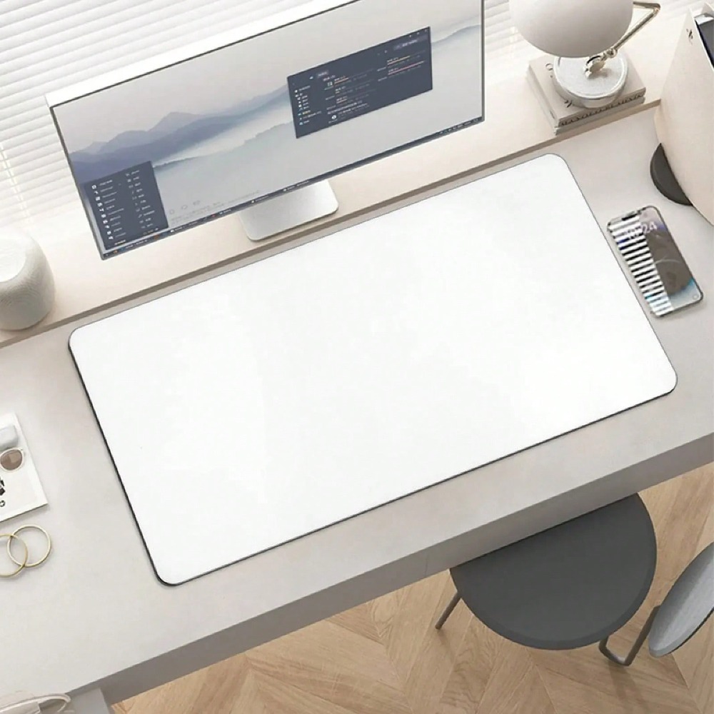 แผ่นรองโต๊ะพิมพ์ลายอุ้งเท้าสีช - Desk Setup Pink บทวิจารณ์และราคา