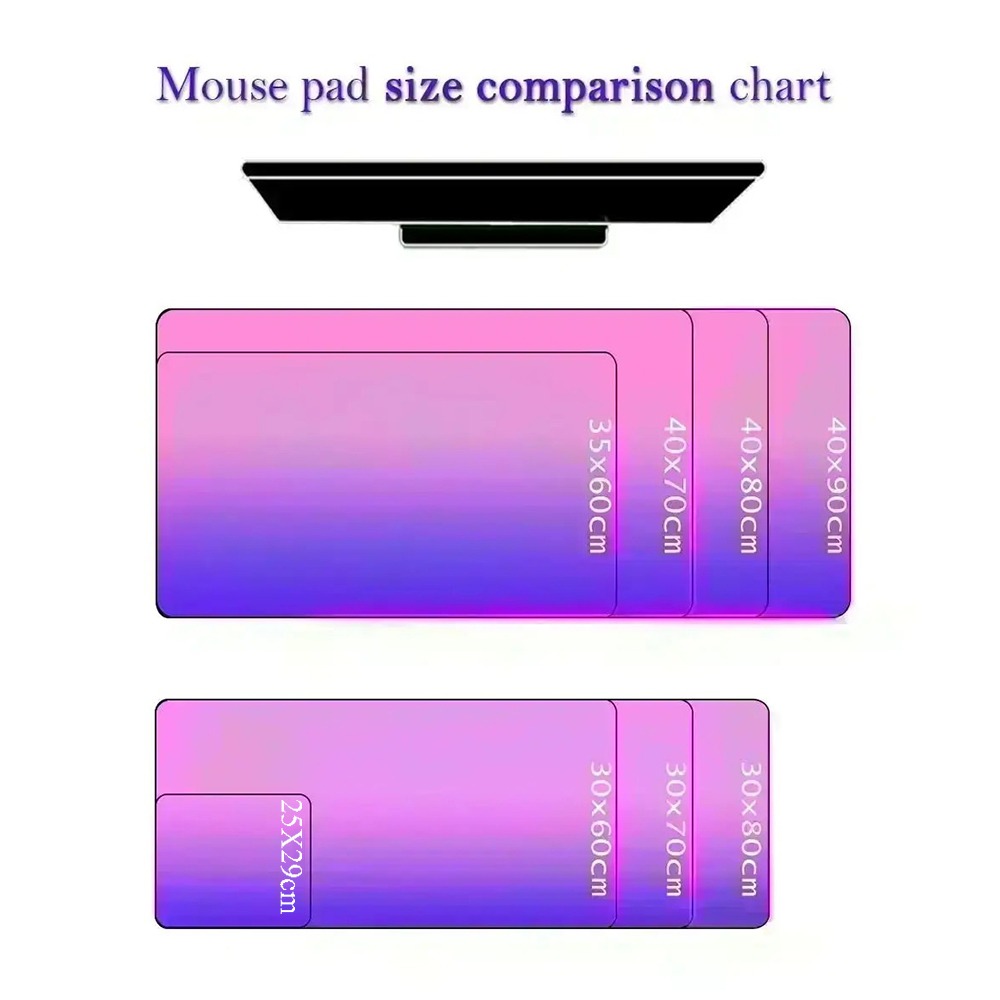 แผ่นรองโต๊ะพิมพ์ลายอุ้งเท้าสีช - Desk Setup Pink บทวิจารณ์และราคา