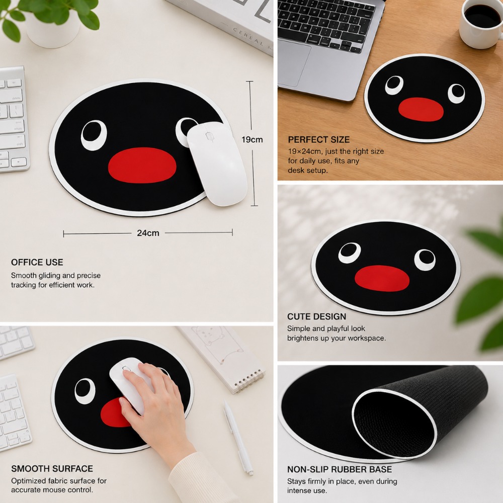 แผ่นรองเมาส์ลายเพนกวินน่ารัก ต - Desk Setup Cute บทวิจารณ์และราคา