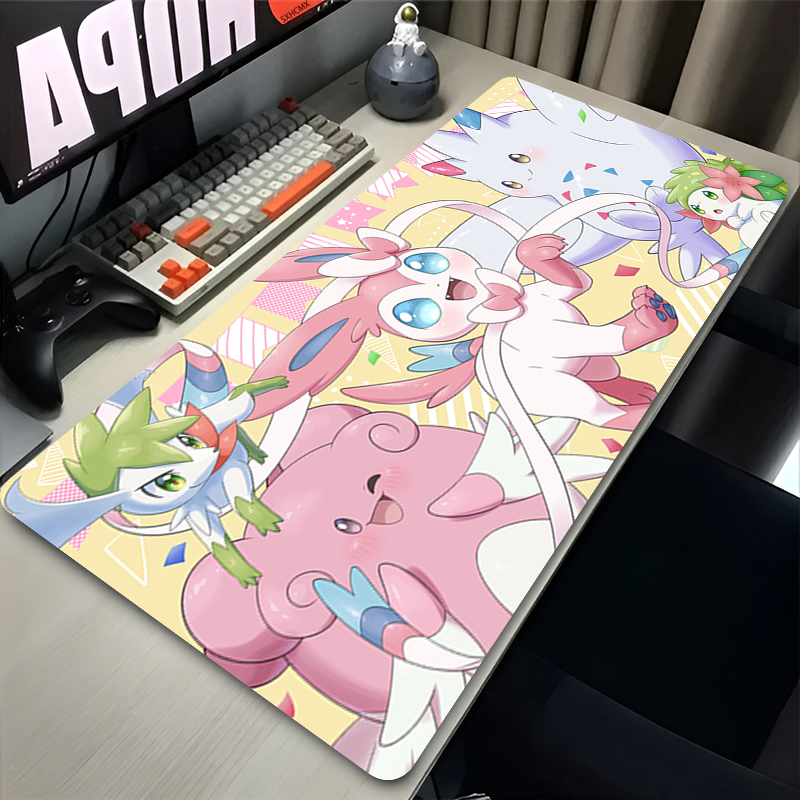 แผ่นรองเมาส์สีชมพูขนาดใหญ่ XXL - Desk Setup Pink บทวิจารณ์และราคา