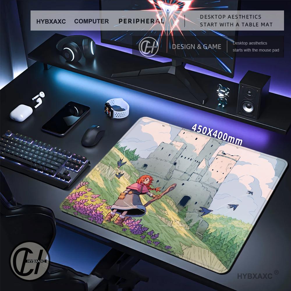 HYBXAXC แผ่นรองเมาส์ลายอนิเมะ  - Desk Setup Gaming And Work บทวิจารณ์และราคา