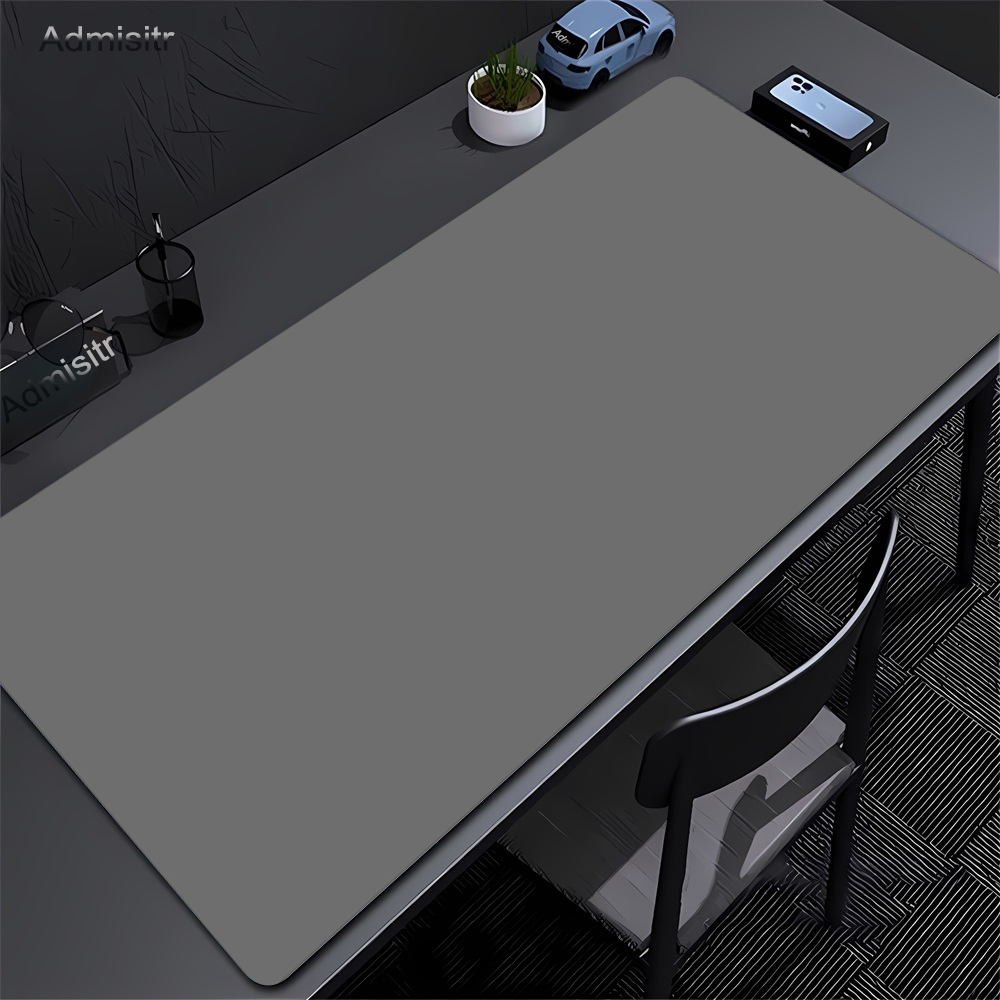 แผ่นรองเมาส์สีดําขนาดใหญ่สีทึบ - Desk Pad Leather Large บทวิจารณ์และราคา
