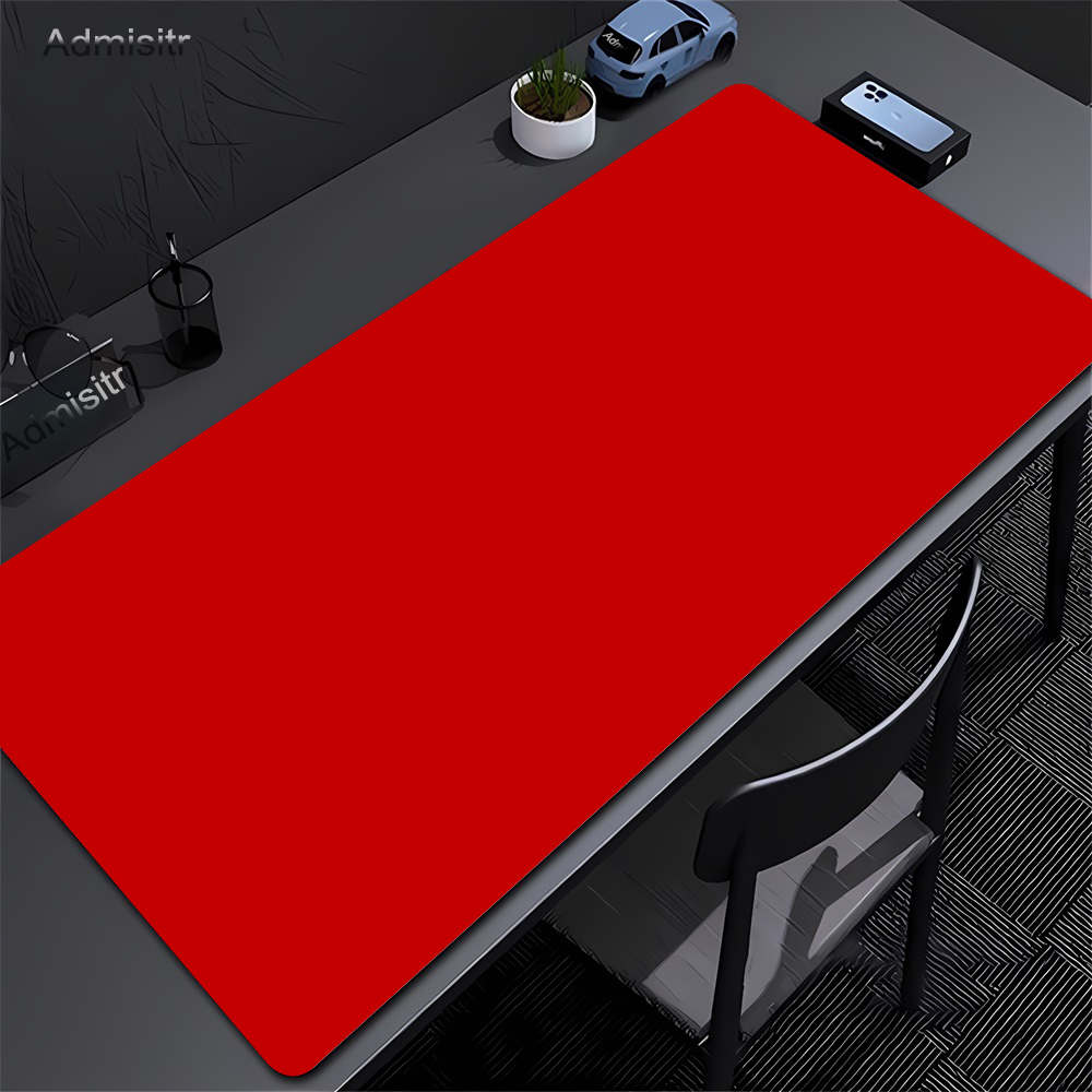 แผ่นรองเมาส์สีดําขนาดใหญ่สีทึบ - Desk Pad Leather Large บทวิจารณ์และราคา