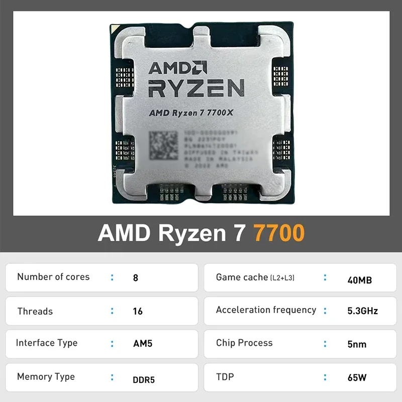 ซีพียูเกมมิ่งระดับไฮเอนด์ AMD  - Amd Cpu Ryzen 7 บทวิจารณ์และราคา