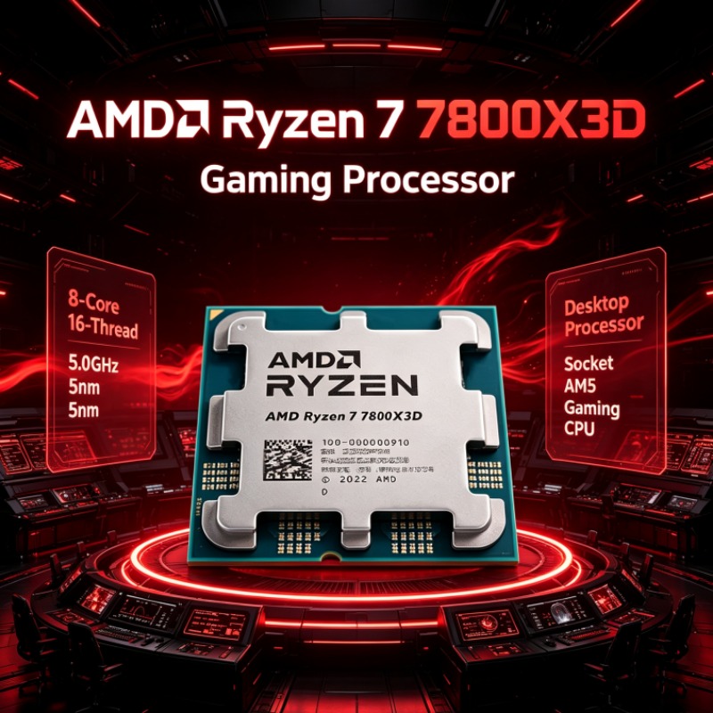 Ryzen 7 7800X3D AMD CPU 100-10 - Amd Cpu Ryzen 7 บทวิจารณ์และราคา