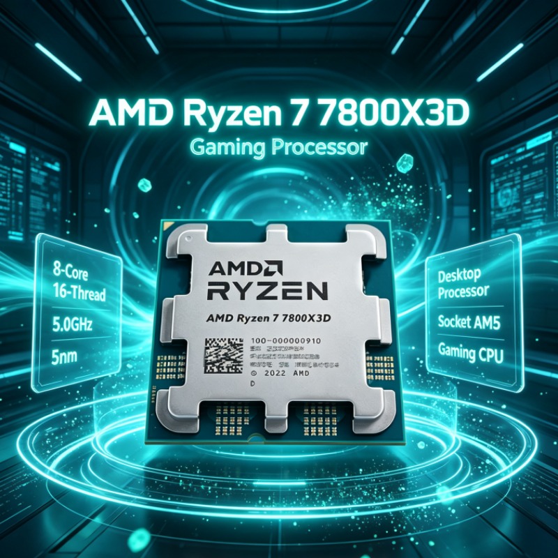 Ryzen 7 7800X3D AMD CPU 100-10 - Amd Cpu Ryzen 7 บทวิจารณ์และราคา