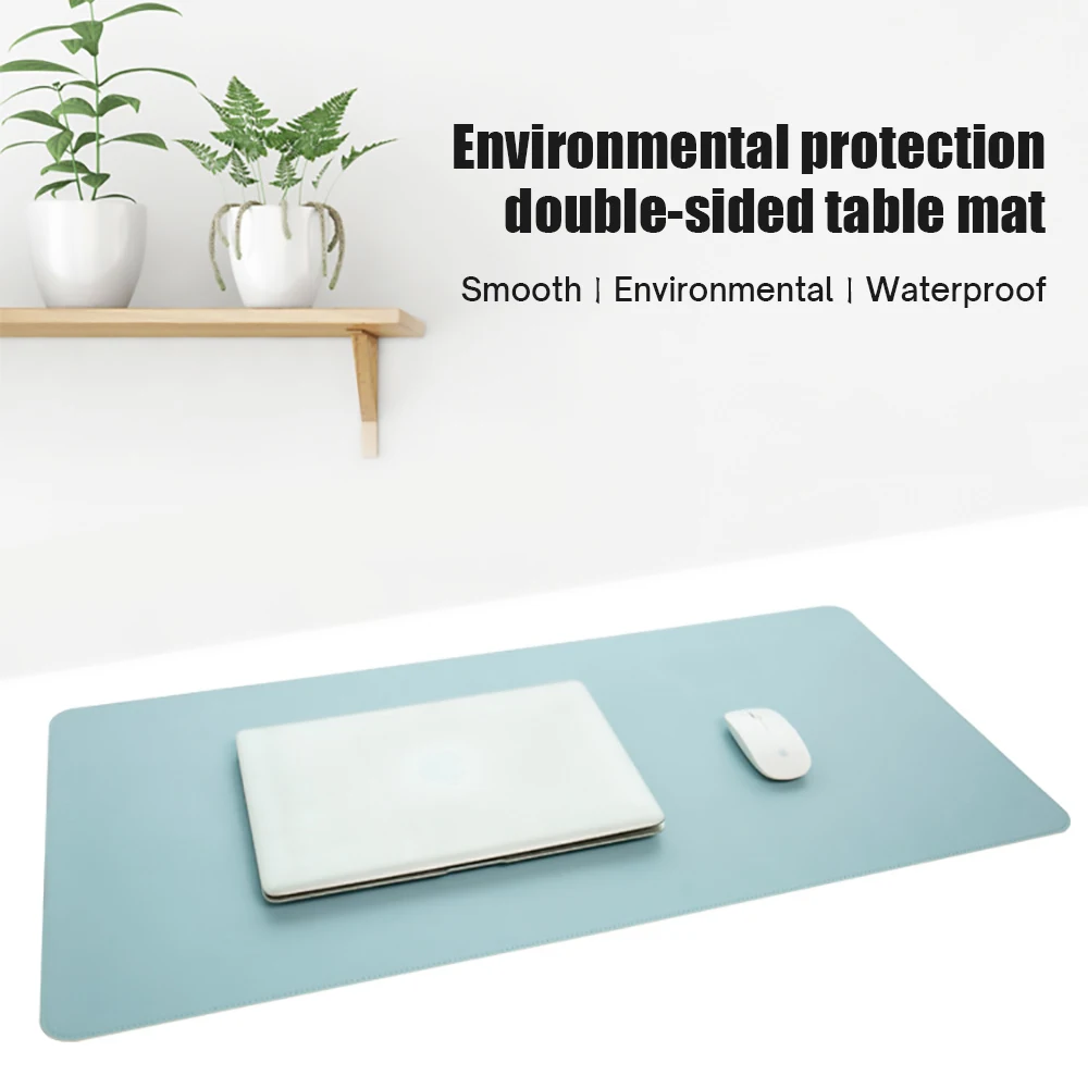 แผ่นรองเมาส์ขนาดใหญ่แผ่นรองเมา - Desk Pad Leather Large บทวิจารณ์และราคา
