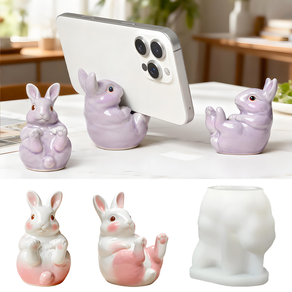 ที่วางโทรศัพท์มือถือรูปกระต่าย - Desk Setup Cute บทวิจารณ์และราคา